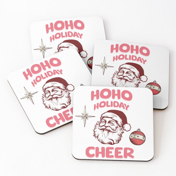 Item preview, Less kitsch, more cheer: The HOHO Holiday Cheer statement shirt designed and sold by Tedus Design.
