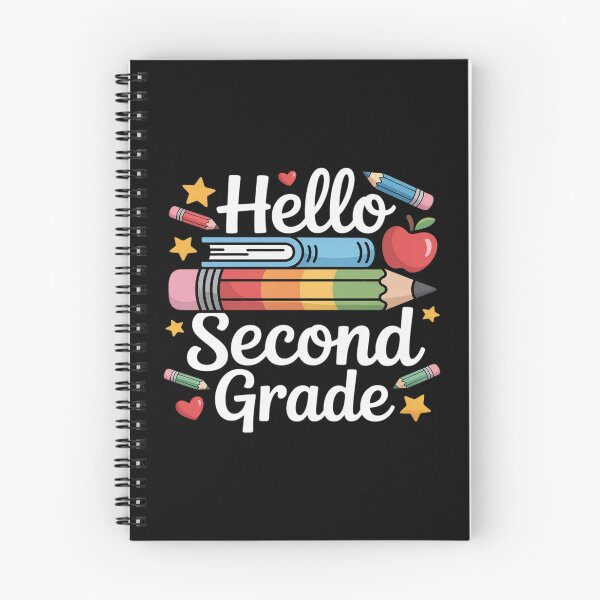 Item preview, Hello Second Grade Tie Dye Pencil Rainbow Colors designed and sold by PeteHomenick.