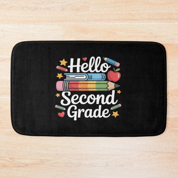Item preview, Hello Second Grade Tie Dye Pencil Rainbow Colors designed and sold by PeteHomenick.