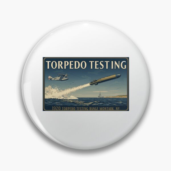 Item preview, Torpedo Testing | 1920 Montauk Torpedo Testing Range designed and sold by FitEnvy.