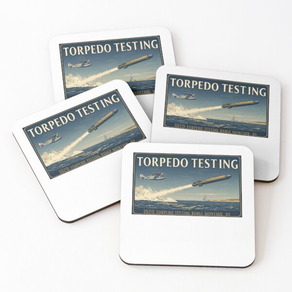 Item preview, Torpedo Testing | 1920 Montauk Torpedo Testing Range designed and sold by FitEnvy.