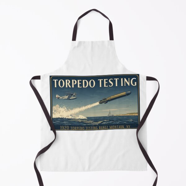 Item preview, Torpedo Testing | 1920 Montauk Torpedo Testing Range designed and sold by FitEnvy.