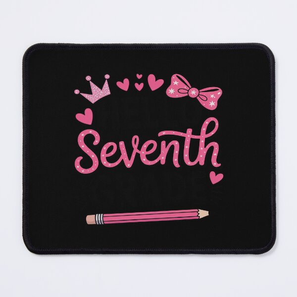 Item preview, Hello Seventh Grade First Day Of School Coquette Teacher designed and sold by PeteHomenick.