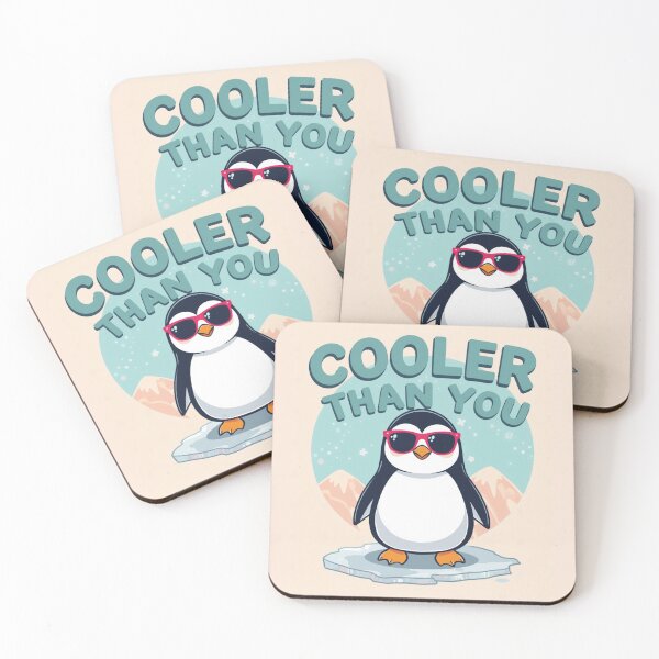 Item preview, Penguin – “Cooler Than You” designed and sold by The-Dreamy-Zoo.