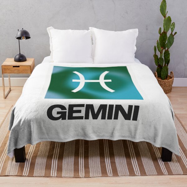 Item preview, Gemini Zodiac Art Print – Minimalist Astrology Design designed and sold by Neon Squid Design.