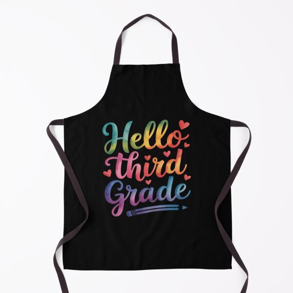 Item preview, Hello Third Grade Kids First Days of School designed and sold by PeteHomenick.