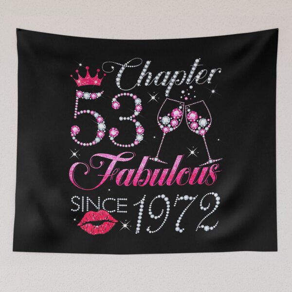 Item preview, Chapter 53 Fabulous Since 1972 53Rd Birthday Gift For Women designed and sold by MadalynKiehn.