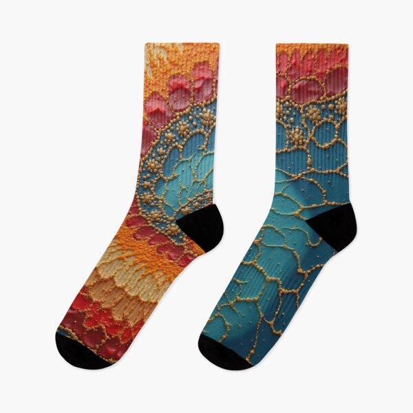 Item preview, Aboriginal Inspired Dot Art - Lava and Water Vortex designed and sold by GrinGalore.