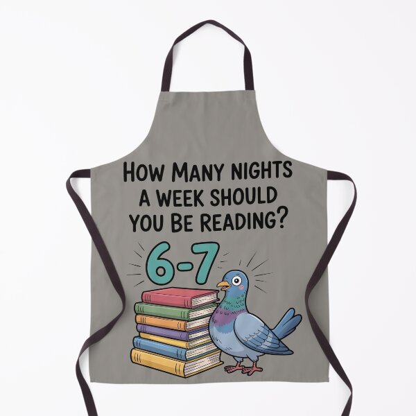 Item preview, How Many Nights a Week Should You be Reading? 6–7 designed and sold by BLZART.