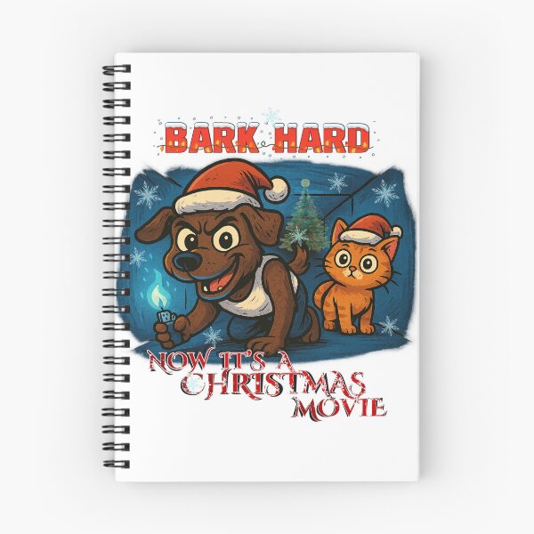 Item preview, Bark Hard – Now It’s a Christmas Movie designed and sold by Mars.Pen.Studio.
