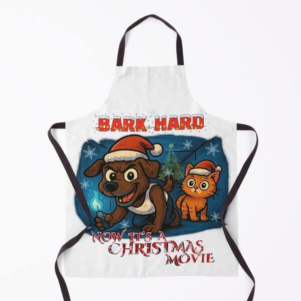 Item preview, Bark Hard – Now It’s a Christmas Movie designed and sold by Mars.Pen.Studio.