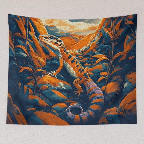 Item preview, Pets Passed and Present - Leopard Gecko designed and sold by Abstractarium.