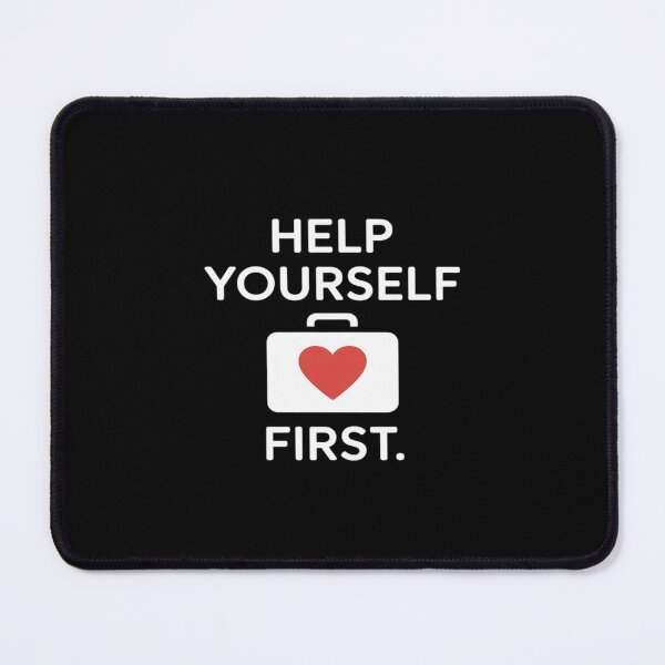 Item preview, Help Yourself First Mental Health Aid Kit Red White Blue designed and sold by PeteHomenick.