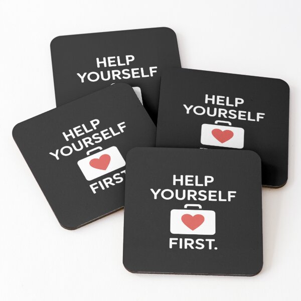 Item preview, Help Yourself First Mental Health Aid Kit Red White Blue designed and sold by PeteHomenick.