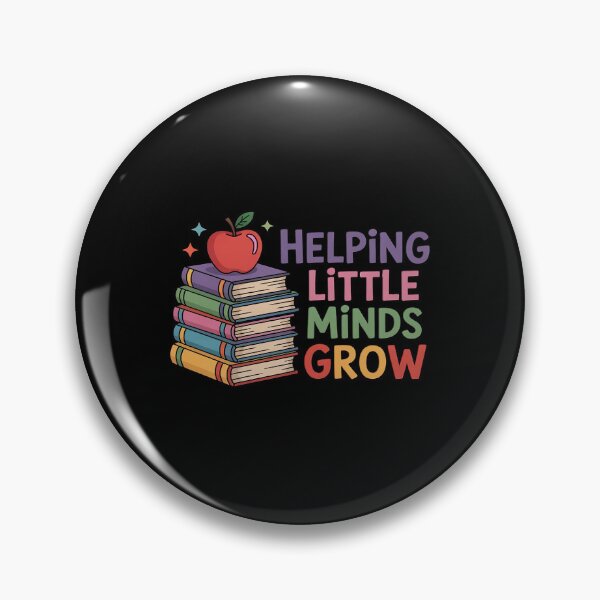 Item preview, Helping Little Minds Grow Reading Teacher Preschool Kinder designed and sold by PeteHomenick.