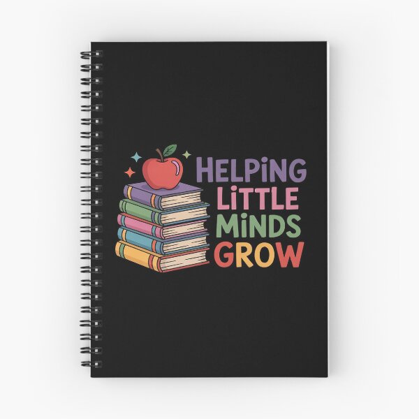 Item preview, Helping Little Minds Grow Reading Teacher Preschool Kinder designed and sold by PeteHomenick.