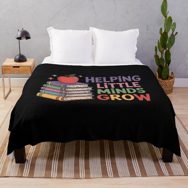 Item preview, Helping Little Minds Grow Reading Teacher Preschool Kinder designed and sold by PeteHomenick.