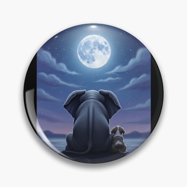 Item preview, Moonlit Night, Kindred Spirits designed and sold by ElephantVibes.