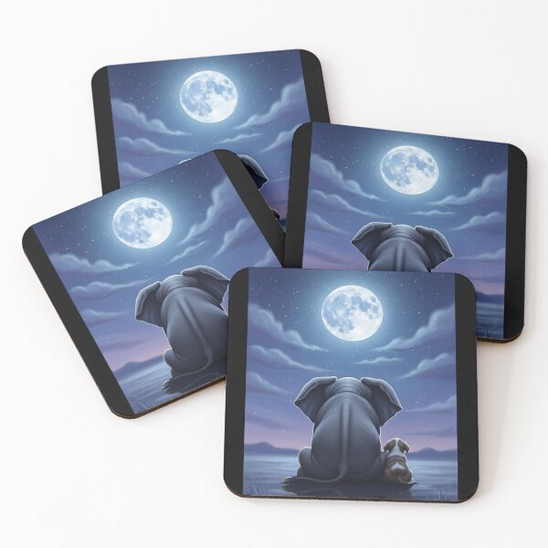 Item preview, Moonlit Night, Kindred Spirits designed and sold by ElephantVibes.