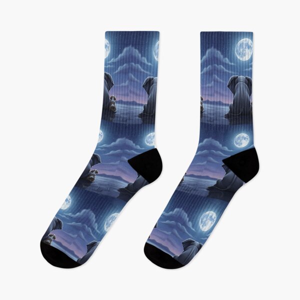 Item preview, Moonlit Night, Kindred Spirits designed and sold by ElephantVibes.
