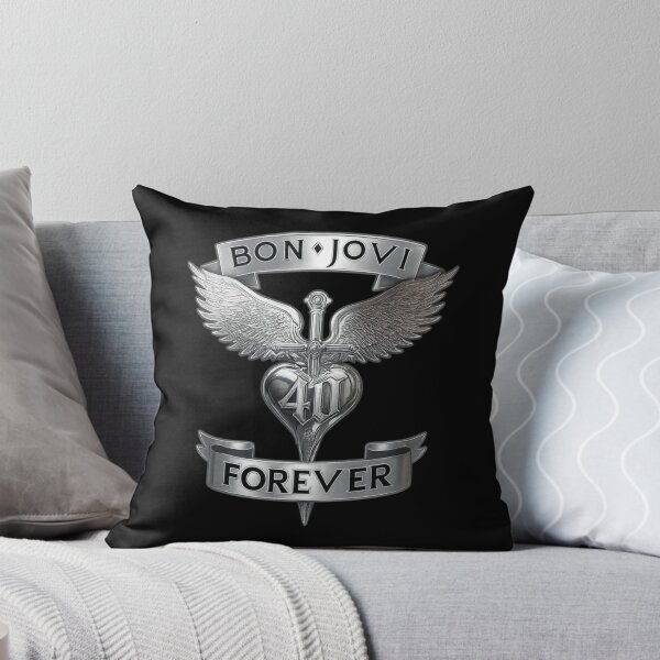 Item preview, Bon Jovi Winged Dagger Heart 40th Anniversary Tribute designed and sold by vintageremembew.