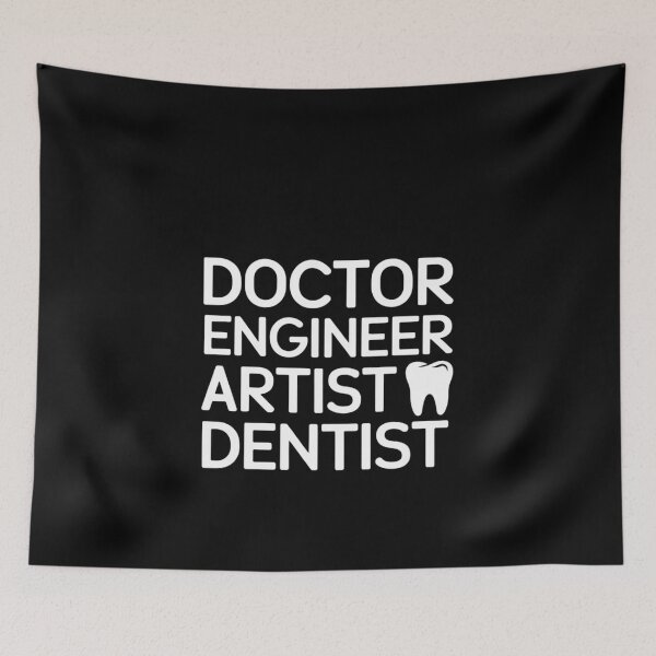Item preview, Doctor Engineer Artist Dentist designed and sold by MonsterBuddiess.