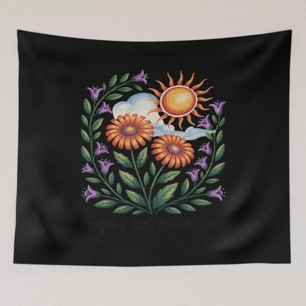 Item preview, Helping Little Minds Grow Teacher Floral designed and sold by PeteHomenick.