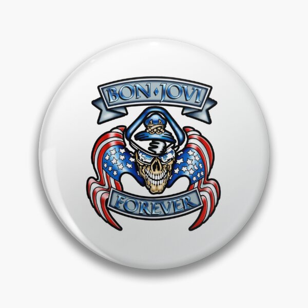 Item preview,  Skeleton bon jovi Skull Forever   designed and sold by vintageremembew.