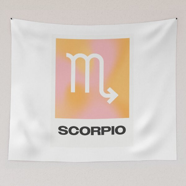 Item preview, Scorpio Zodiac Art Print – Minimalist Astrology Design designed and sold by Neon Squid Design.