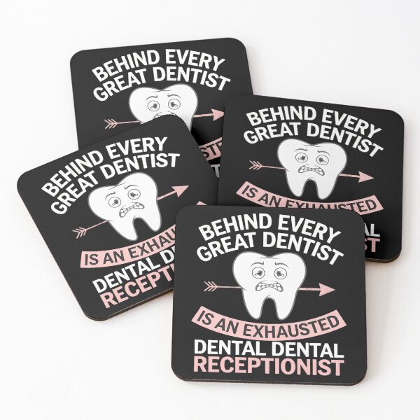 Item preview, Exhausted Dental Receptionist Dentist Front Office designed and sold by MonsterBuddiess.