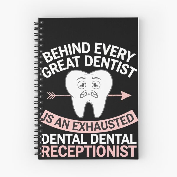 Item preview, Exhausted Dental Receptionist Dentist Front Office designed and sold by MonsterBuddiess.