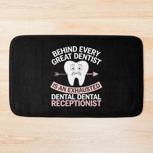Item preview, Exhausted Dental Receptionist Dentist Front Office designed and sold by MonsterBuddiess.