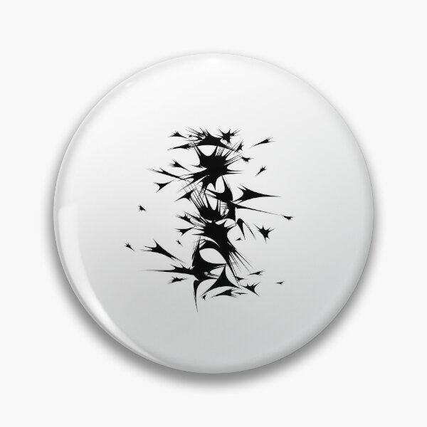 Item preview, Letter I Spiky Abstract Geometric Art designed and sold by uncoXab.