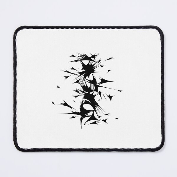 Item preview, Letter I Spiky Abstract Geometric Art designed and sold by uncoXab.