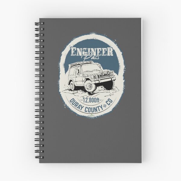 Item preview, Engineer Pass Ouray County Colorado 4x4 Motorcycle Sticker T-Shirt 02 designed and sold by OuterShellUK.