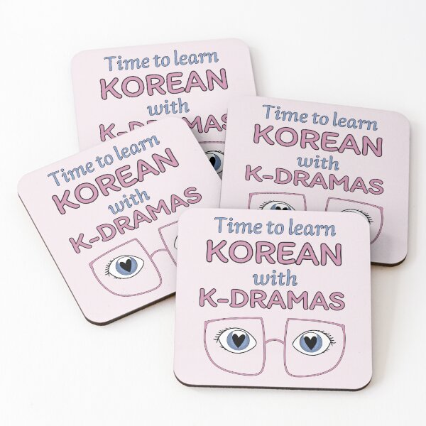 Item preview, Time To Learn Korean With K-Dramas designed and sold by HugSomeNettles.