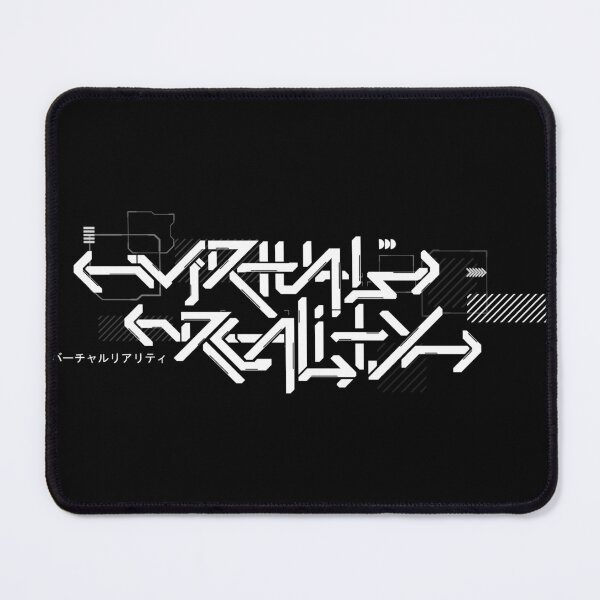Item preview, Cyberpunk Virtual Reality Logo White - Industrial Corpo-Rat Rivethead designed and sold by 8thSin.
