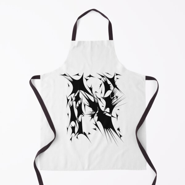 Item preview, Letter N Spiky Abstract Geometric Art designed and sold by uncoXab.