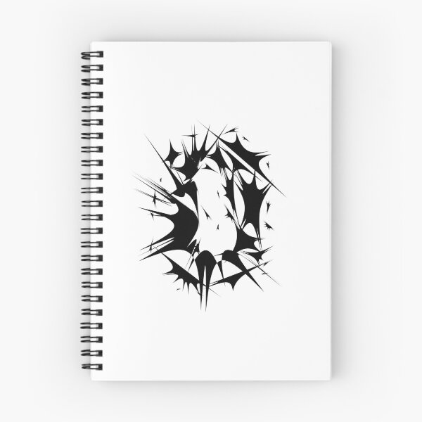 Item preview, Letter O Spiky Abstract Geometric Art designed and sold by uncoXab.