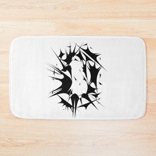 Item preview, Letter O Spiky Abstract Geometric Art designed and sold by uncoXab.