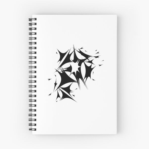 Item preview, Letter P Spiky Abstract Geometric Art designed and sold by uncoXab.