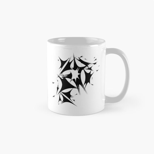 Item preview, Letter P Spiky Abstract Geometric Art designed and sold by uncoXab.