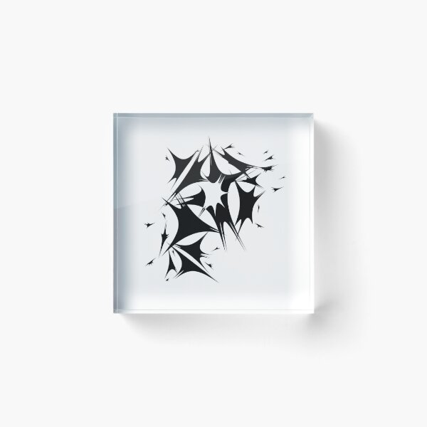 Item preview, Letter P Spiky Abstract Geometric Art designed and sold by uncoXab.