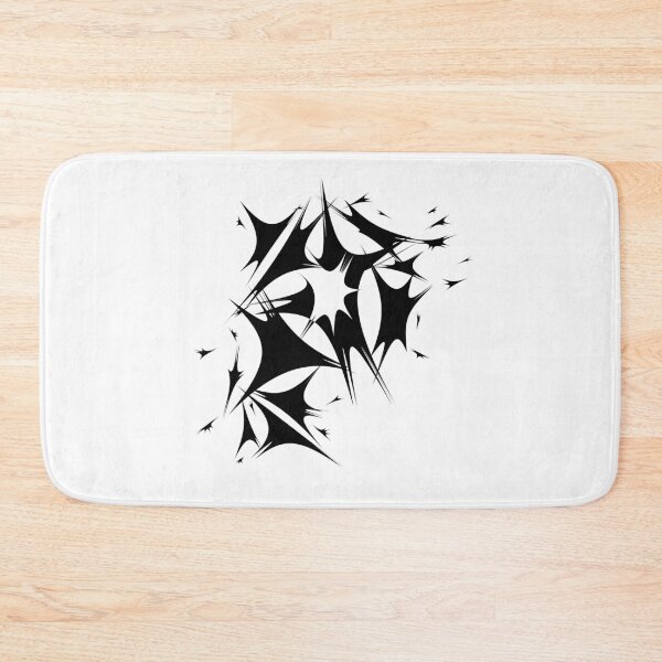 Item preview, Letter P Spiky Abstract Geometric Art designed and sold by uncoXab.