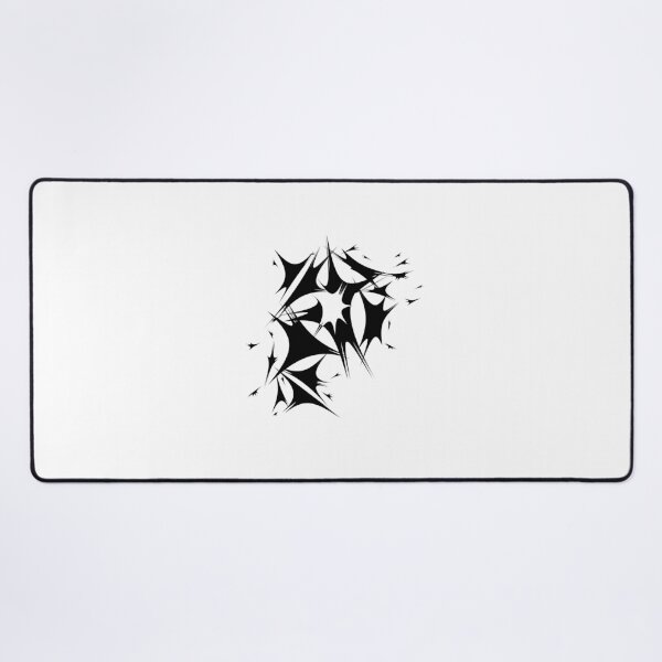 Item preview, Letter P Spiky Abstract Geometric Art designed and sold by uncoXab.