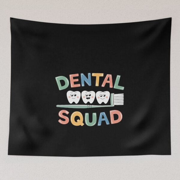 Item preview, Dental Squad Humor for Dentists and Hygienists designed and sold by MonsterBuddiess.
