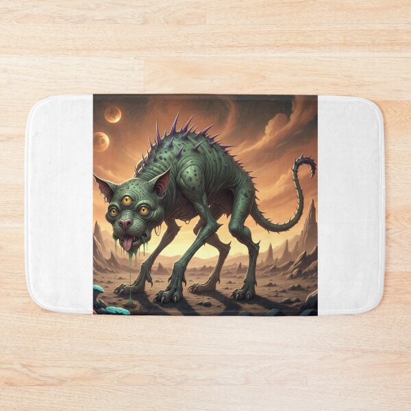 Item preview, UGLY ALIEN CAT designed and sold by Obinne.