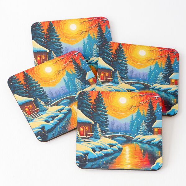 Item preview, Golden Reflections – Sunset by the River Artwork by GrizzlyCollective | Peaceful Evening Scene designed and sold by GrizzlyCollective.
