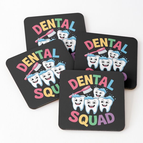Item preview, Dental Squad Teeth Toothbrush Dentist Dental Hygienist designed and sold by MonsterBuddiess.