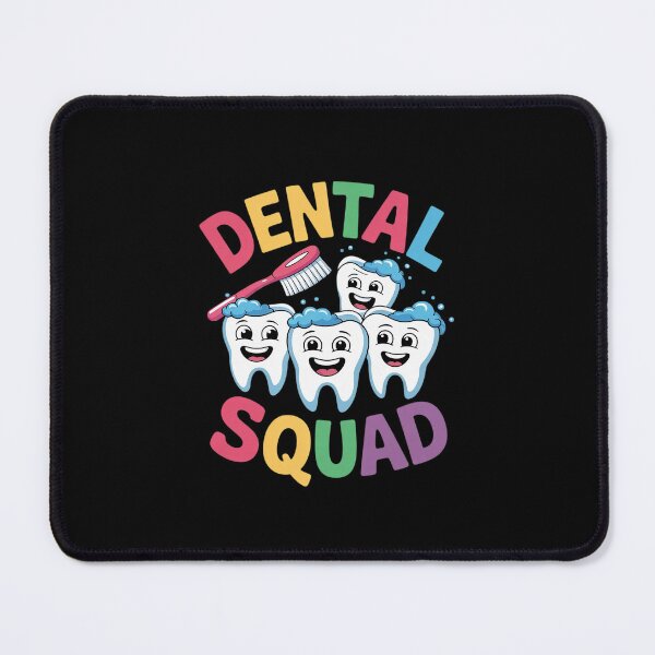Item preview, Dental Squad Teeth Toothbrush Dentist Dental Hygienist designed and sold by MonsterBuddiess.
